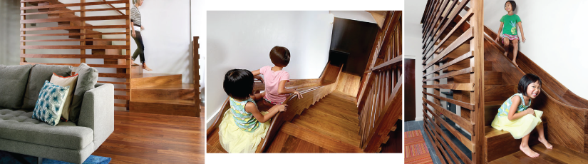 A-Custom-Walnut-Stair-and-Slide-Hybrid-in-Chicago---Portfolio